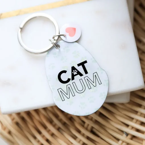 Splosh Pet Keyring - Cat Mum