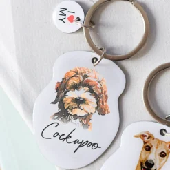 Splosh Pet Keyring - Cockapoo