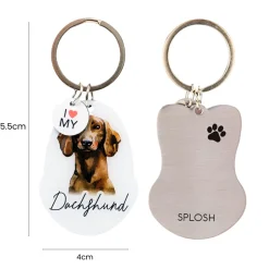 Splosh Pet Keyring - Dachshund