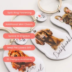 Splosh Pet Keyring - Dachshund