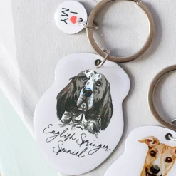 Splosh Pet Keyring - English Springer Spaniel