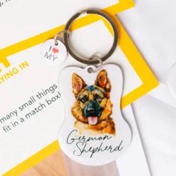 Splosh Pet Keyring - German Shepherd