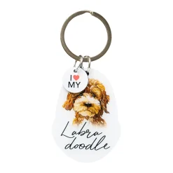 Splosh Pet Keyring - Labradoodle