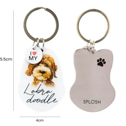 Splosh Pet Keyring - Labradoodle