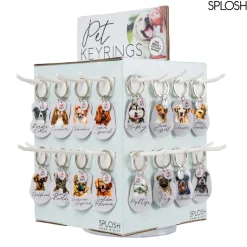Splosh Pet Keyring - Labradoodle