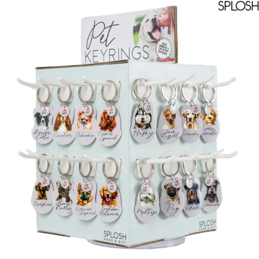 Splosh Pet Keyring - Labradoodle