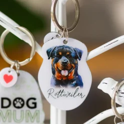Splosh Pet Keyring - Rottweiler