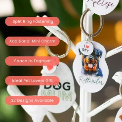 Splosh Pet Keyring - Rottweiler