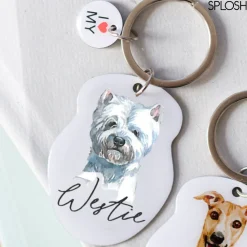 Splosh Pet Keyring - Westie