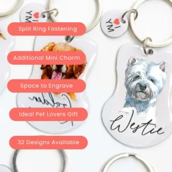 Splosh Pet Keyring - Westie
