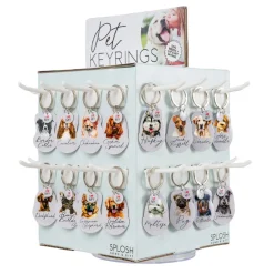 Splosh Pet Keyring - Whippet