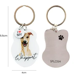 Splosh Pet Keyring - Whippet