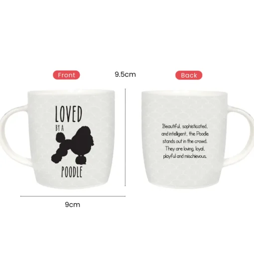 Splosh Pet Mugs - Poodle