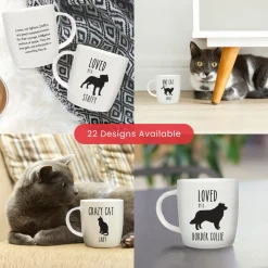 Splosh Pet Mugs - Poodle