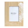 Splosh Tranquil Frame 4x6 - Wooden Happiness