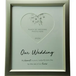 Splosh Wedding - Heart 5X7 Frame