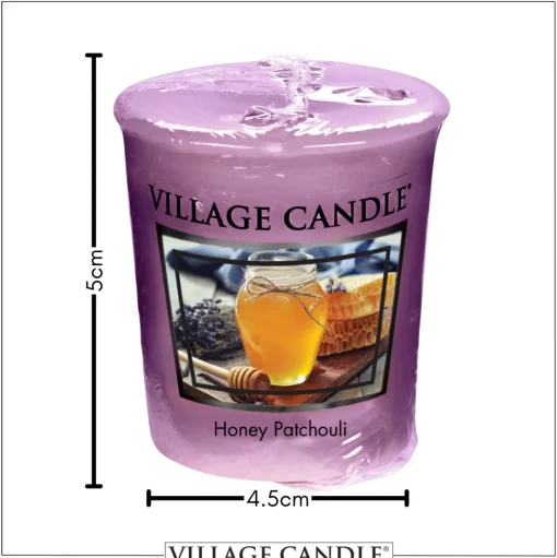 Village Candle Votive - Honey Patchouli